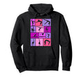 Gymnast Silhouette I Love Rhythmic Gymnastics Hoodie - Graphic Print Unisex - T-Shirt, Sweatshirt, Hoodie
