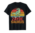 Zayde Saurus Grandpa Dinosaur Family T-Shirt - Graphic Print Men Women - T-Shirt, Sweatshirt, Hoodie
