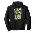 Peace Out Single Digits Im 10 Years Hoodie - Fun Novelty Design Unisex - T-Shirt, Sweatshirt, Hoodie