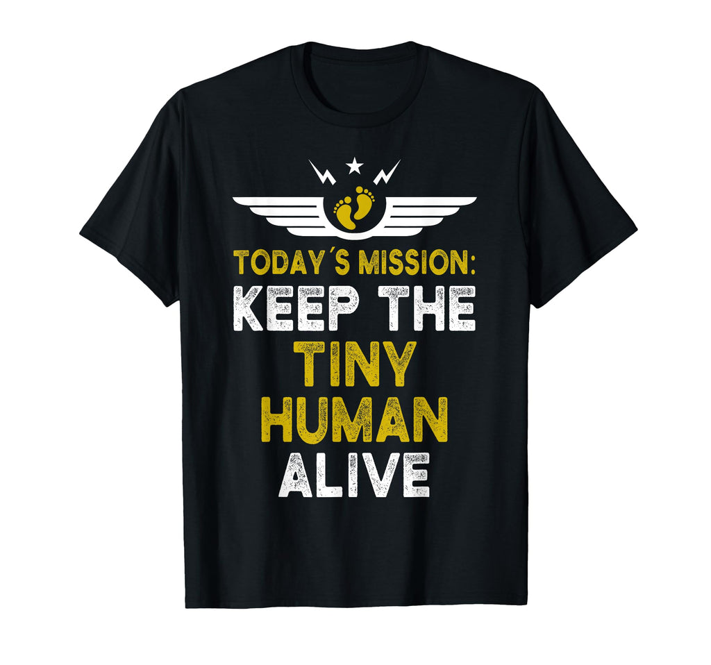 New Dad Military Fathers Day Keep T-Shirt - Streetwear Style Men Women - T-Shirt, Sweatshirt, Hoodie