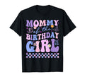 Mommy And Dad Birthday Daughter Groovy T-Shirt - Fun Novelty Design Unisex - T-Shirt, Sweatshirt, Hoodie