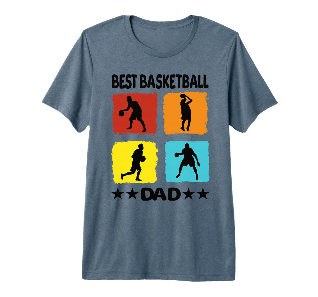 Best Basketball Dad Basketball T-Shirt - Casual Everyday Wear for Adults - T-Shirt, Sweatshirt, Hoodie