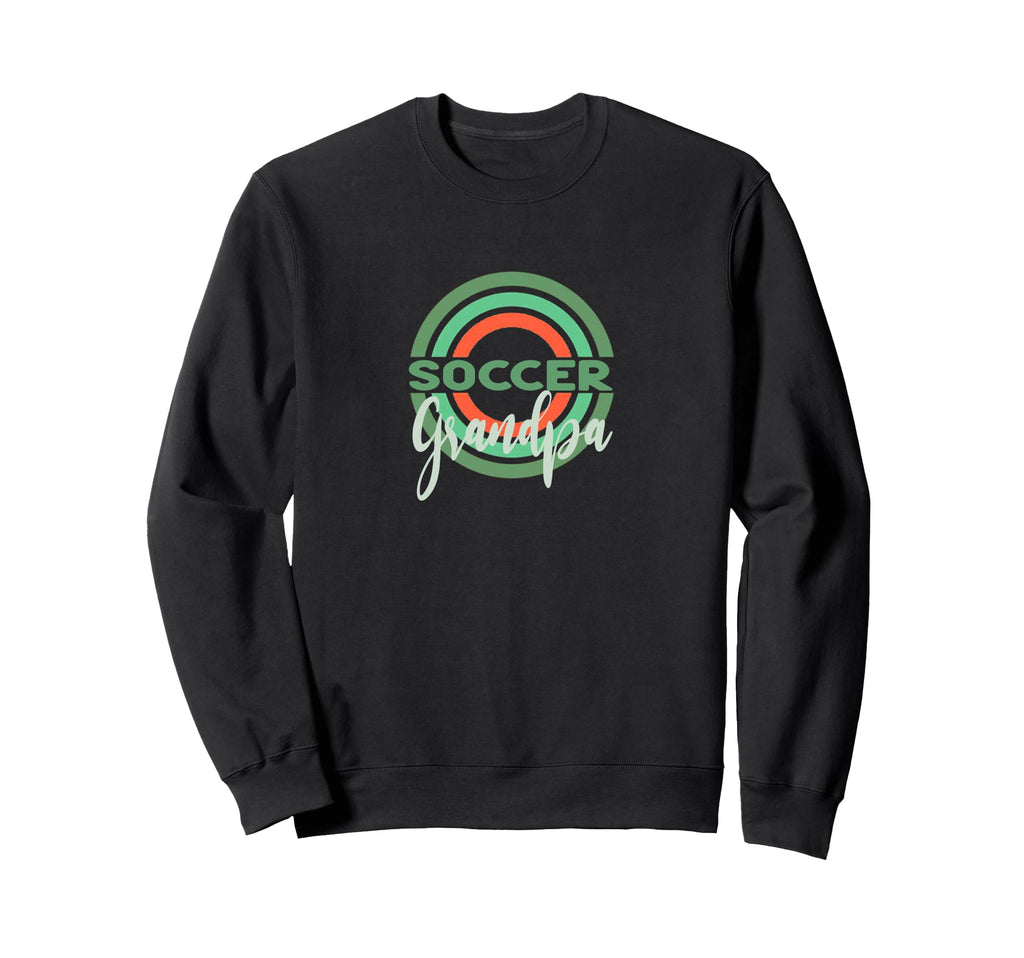 Soccer Grandpa Modern Soccer Circles Sweatshirt - Trendy Graphic for Adults - T-Shirt, Sweatshirt, Hoodie