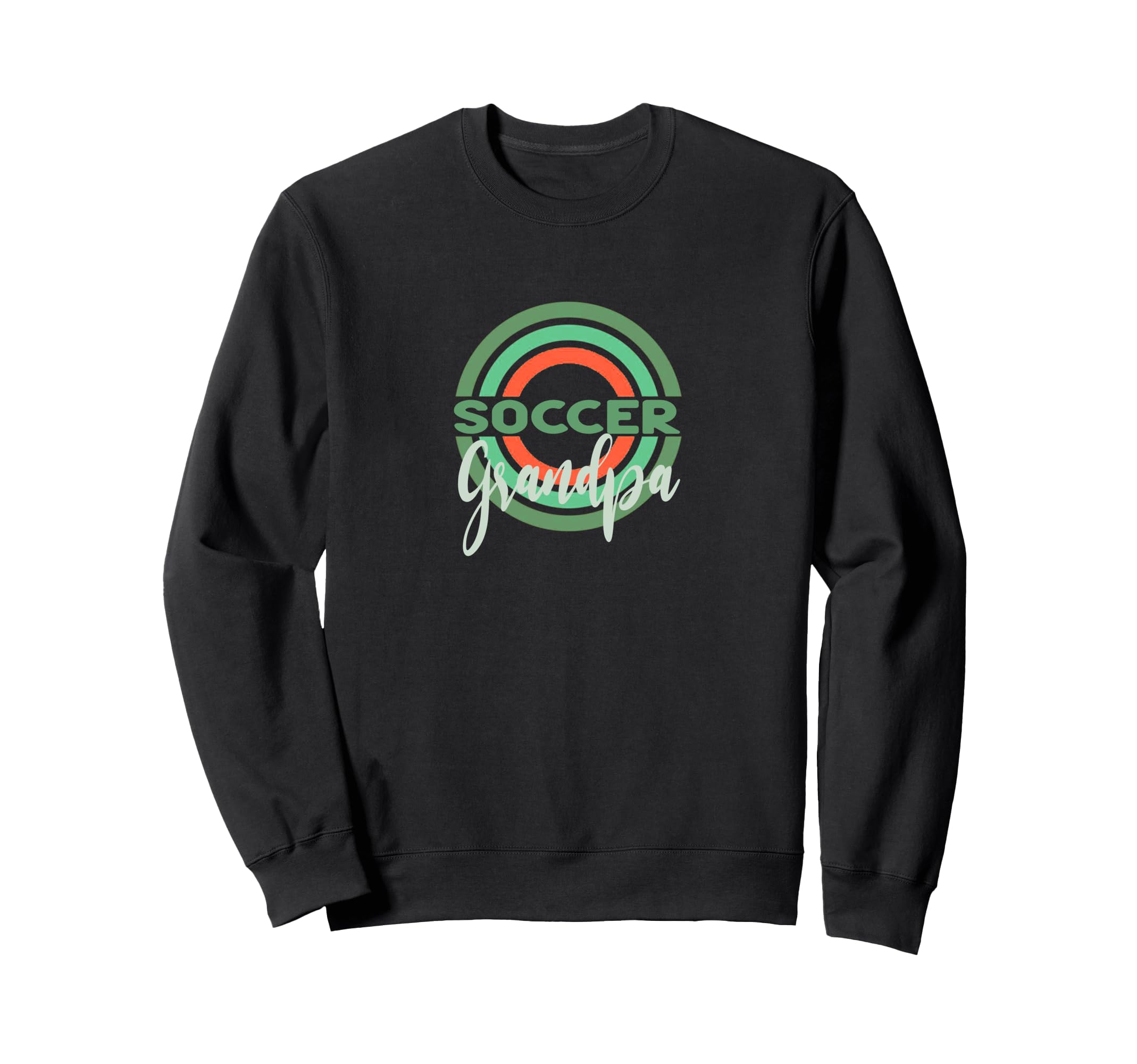 Soccer Grandpa Modern Soccer Circles Sweatshirt - Trendy Graphic for Adults - T-Shirt, Sweatshirt, Hoodie