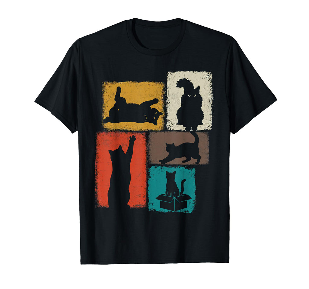 Cat Owner Collage Dad Mom Cats Lover T-Shirt - Streetwear Style for Adults - T-Shirt, Sweatshirt, Hoodie