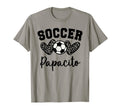 Soccer Papacito Matching Family Soccer T-Shirt - Custom Art Print Unisex - T-Shirt, Sweatshirt, Hoodie