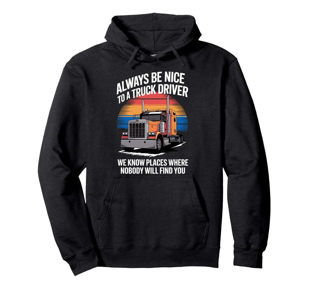 Best Truck Driver Art Dad Trucking Cdl Hoodie - Unique Graphic for Adults - T-Shirt, Sweatshirt, Hoodie