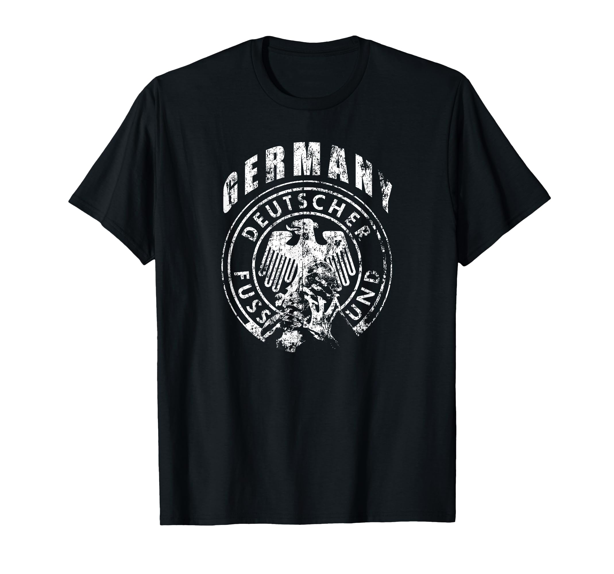 Germany Distressed 2020 Soccer Cup Fan T-Shirt - Unique Graphic for Adults - T-Shirt, Sweatshirt, Hoodie
