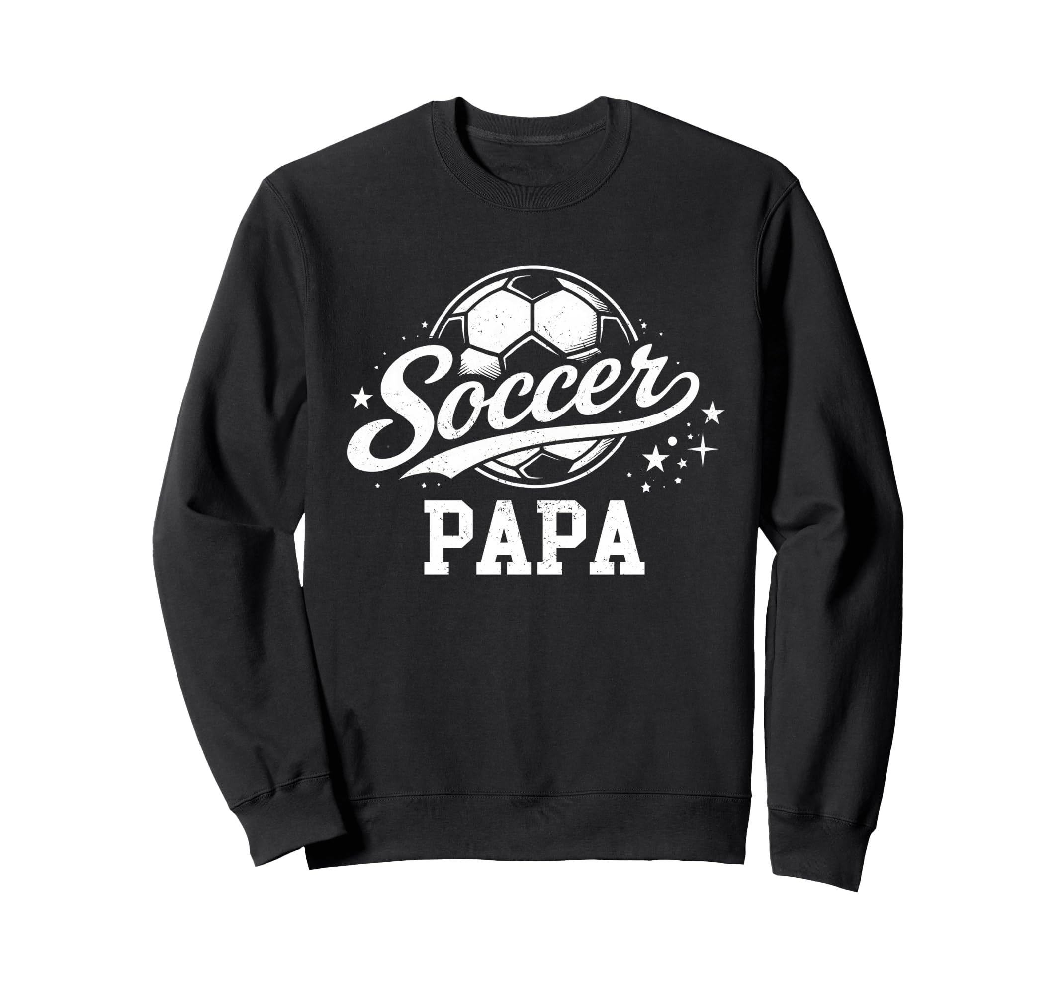 Soccer Papa Family Matching Soccer Sweatshirt - Custom Art Print Men Women - T-Shirt, Sweatshirt, Hoodie