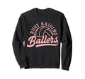 Volleyball Player Coach Busy Sweatshirt - Casual Everyday Wear Men Women - T-Shirt, Sweatshirt, Hoodie