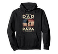 Being Dad Is Honor Being Papa Is Hoodie - Aesthetic Graphic for Adults - T-Shirt, Sweatshirt, Hoodie