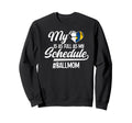 Ball Mom Proud Soccer Volleyball Sweatshirt - Aesthetic Graphic for Adults - T-Shirt, Sweatshirt, Hoodie