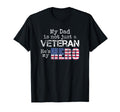 Military Family Veteran Support My Dad T-Shirt - Graphic Print for Adults - T-Shirt, Sweatshirt, Hoodie