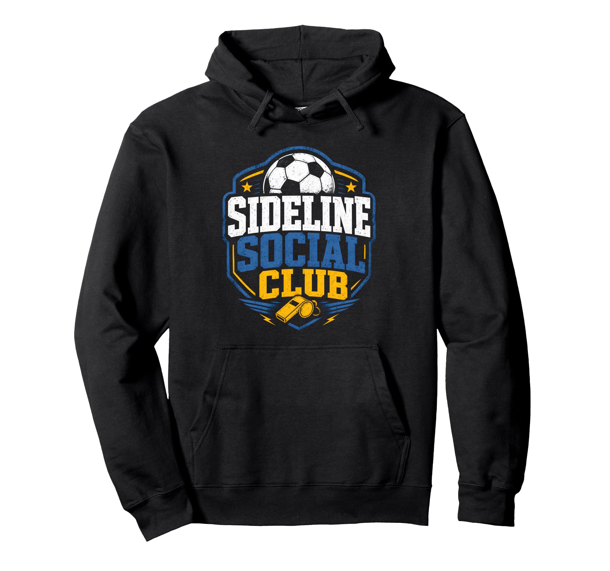 Sideline Social Club Soccer Team Hoodie - Streetwear Style Unisex - T-Shirt, Sweatshirt, Hoodie