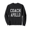 Coach Apollo Custom Football Soccer Sweatshirt - Minimalist Print Unisex - T-Shirt, Sweatshirt, Hoodie