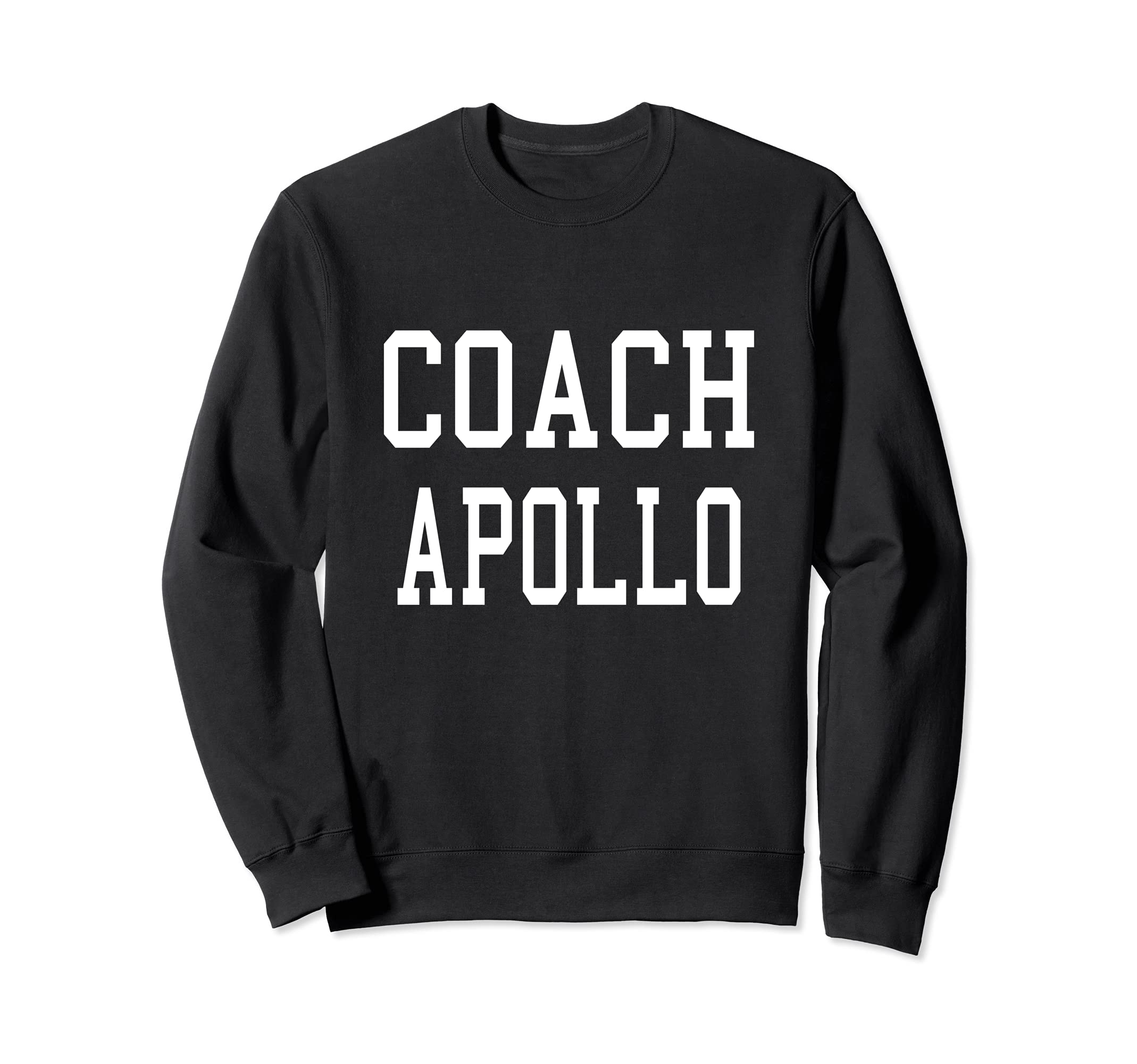 Coach Apollo Custom Football Soccer Sweatshirt - Minimalist Print Unisex - T-Shirt, Sweatshirt, Hoodie