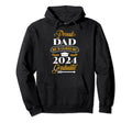 Proud Dad Class 2024 Graduation Hoodie - Novelty Apparel for Adults - T-Shirt, Sweatshirt, Hoodie
