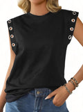 Women's Cap Sleeve Tank Tops Loose Fit Grommet Punk - Adult & Kids T-Shirts, Sweatshirts & Hoodies apparel design preview 1