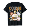 Cousin Wild One 1St Birthday Safari Jungle T-Shirt - Graphic Print Unisex - T-Shirt, Sweatshirt, Hoodie