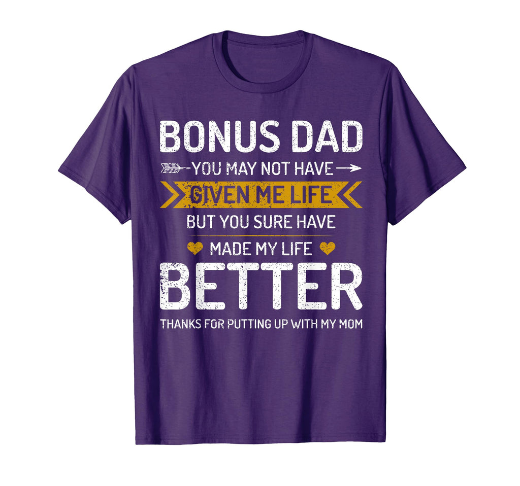 Funny Fathers Day Bonus Dad Gifts T-Shirt - Aesthetic Graphic Men Women - T-Shirt, Sweatshirt, Hoodie