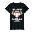 Womens Im Mom Baseball Coach Im T-Shirt - Streetwear Style for Adults - T-Shirt, Sweatshirt, Hoodie