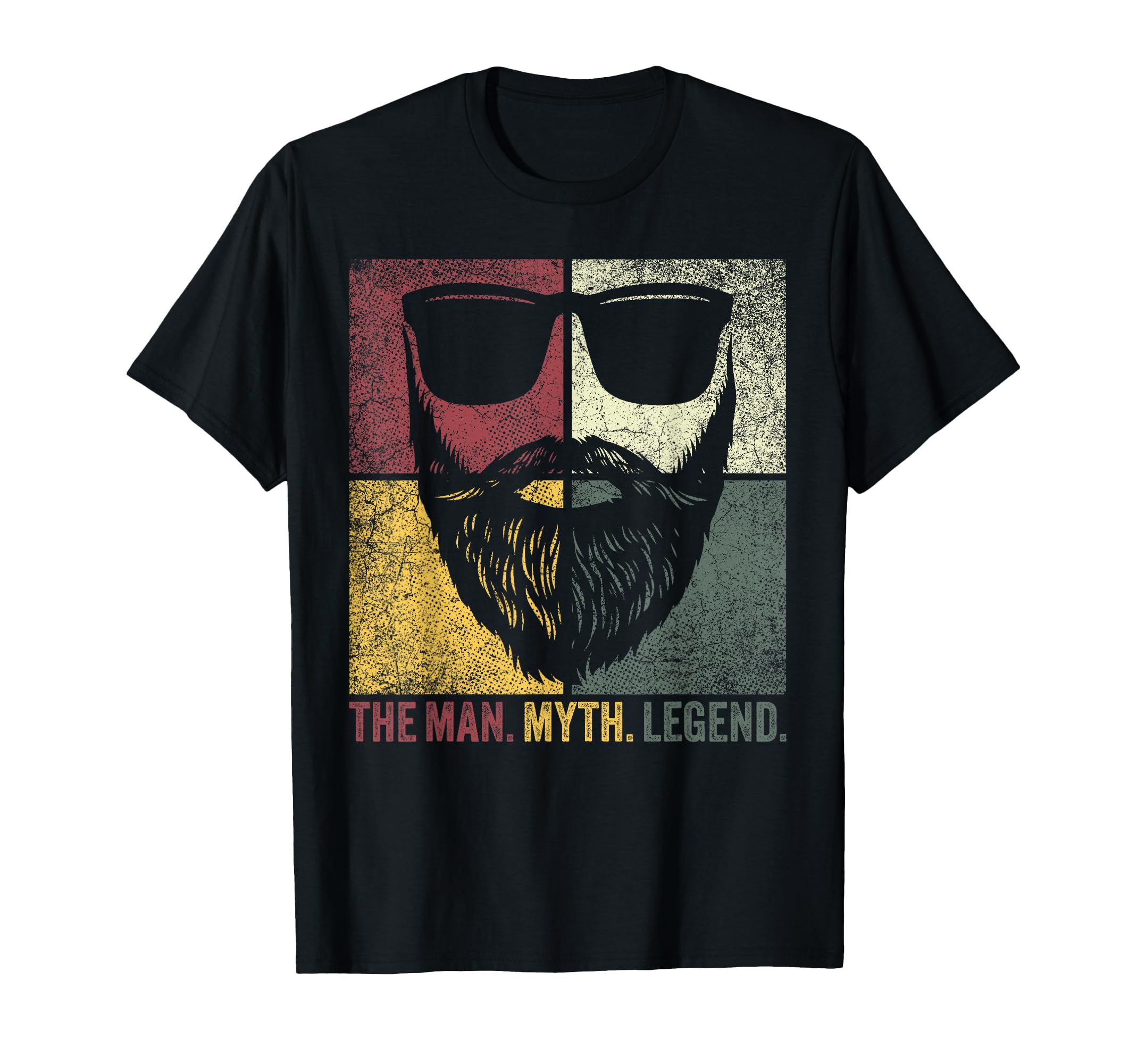 Fathers Day Gift Beard Myth Legend Dad T-Shirt - Fun Novelty Design Unisex - T-Shirt, Sweatshirt, Hoodie