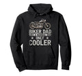 Dad Biker Funny Motorcycle Rider Hoodie - Streetwear Style Unisex - T-Shirt, Sweatshirt, Hoodie