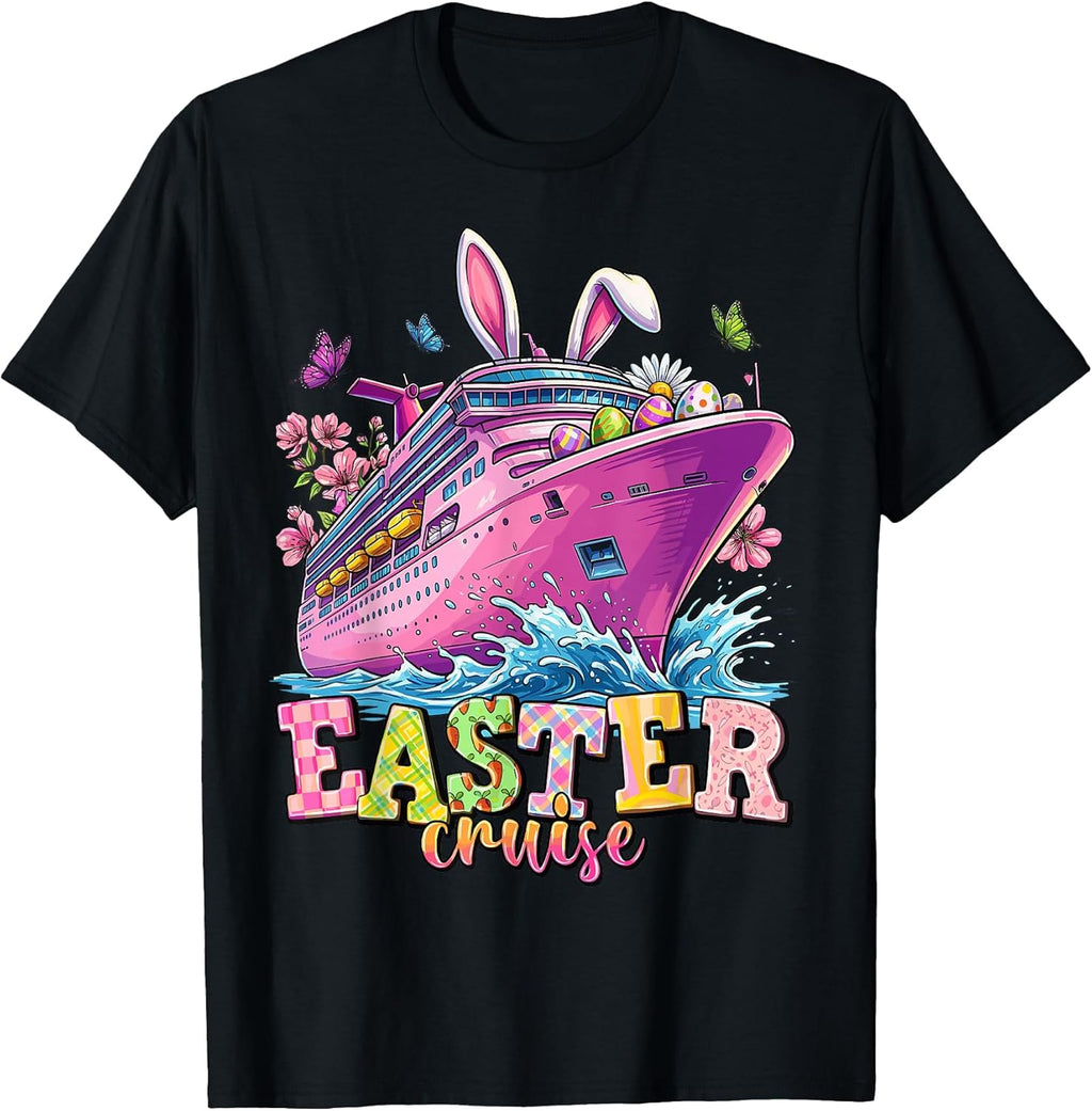 Easter Cruise 2026 Family Vacation Spring Break Trip - Adult & Kids T-Shirts, Sweatshirts & Hoodies apparel design preview 1
