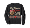 My Favorite Soccer Player Calls Me Sweatshirt - Trendy Graphic for Adults - T-Shirt, Sweatshirt, Hoodie