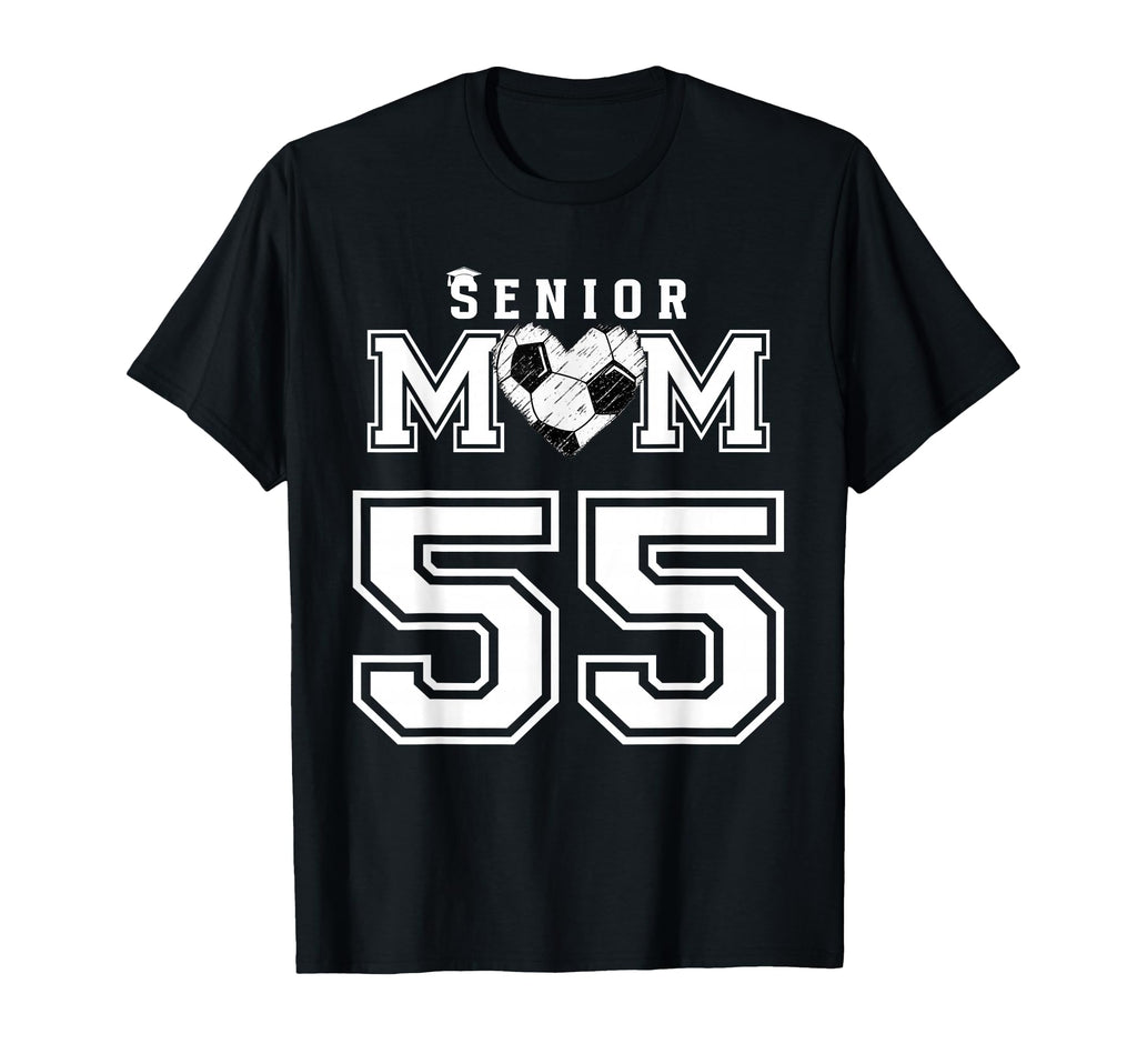 Proud Senior Soccer Mom Custom Jersey T-Shirt - Custom Art Print Unisex - T-Shirt, Sweatshirt, Hoodie