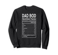 Its Not Dad Bod Its Father Figure Sweatshirt - Minimalist Print for Adults - T-Shirt, Sweatshirt, Hoodie