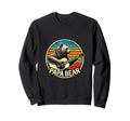 Papa Bear Playing Guitar Rainbow Sweatshirt - Novelty Apparel for Adults - T-Shirt, Sweatshirt, Hoodie