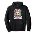 Soccer Cousin Tie Dye Spirit Hoodie - Streetwear Style for Adults - T-Shirt, Sweatshirt, Hoodie