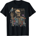 Christian Vintage Gothic Skeleton Bible Quote Romans - Adult & Kids T-Shirts, Sweatshirts & Hoodies apparel design preview 1
