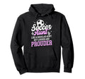 Soccer Aunt Soccer Player Auntie Hoodie - Minimalist Print Unisex - T-Shirt, Sweatshirt, Hoodie