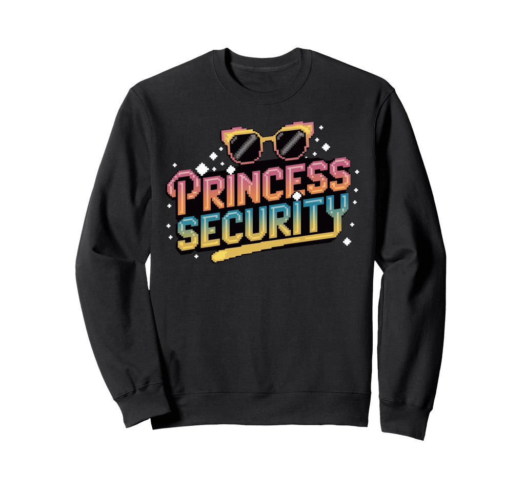 Princess Security Costume Dad Sweatshirt - Minimalist Print for Adults - T-Shirt, Sweatshirt, Hoodie