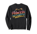 Princess Security Costume Dad Sweatshirt - Minimalist Print for Adults - T-Shirt, Sweatshirt, Hoodie