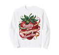 Berry Sweet One Strawberry Birthday Sweatshirt - Graphic Print Men Women - T-Shirt, Sweatshirt, Hoodie