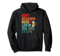 Best Bearded Beer Lovin Dog Dad Ever Hoodie - Fun Novelty Design for Adults - T-Shirt, Sweatshirt, Hoodie