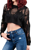 Womens Gothic Short Sweaters Punk Goth Sweater - Adult & Kids T-Shirts, Sweatshirts & Hoodies apparel design preview 1