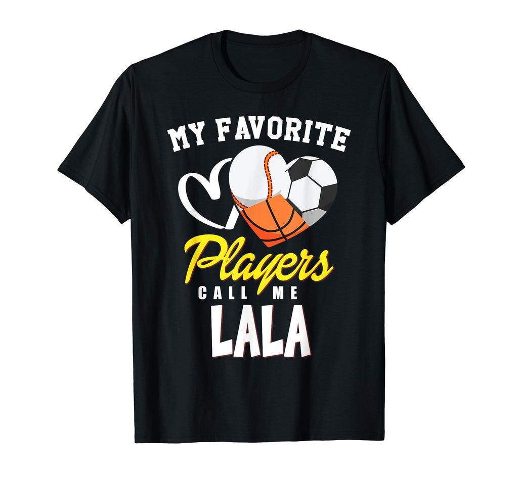 My Favorite Players Baseball Soccer T-Shirt - Novelty Apparel for Adults - T-Shirt, Sweatshirt, Hoodie