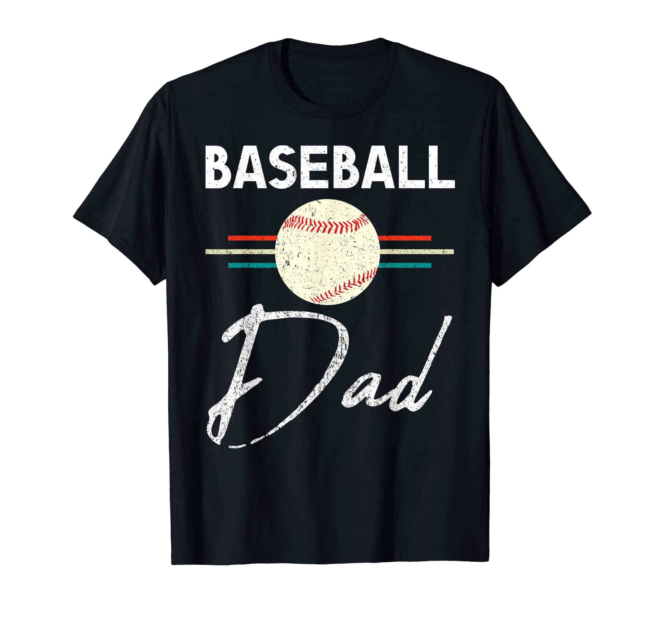 Baseball Dad Fathers Day Sports T-Shirt - Fun Novelty Design for Adults - T-Shirt, Sweatshirt, Hoodie