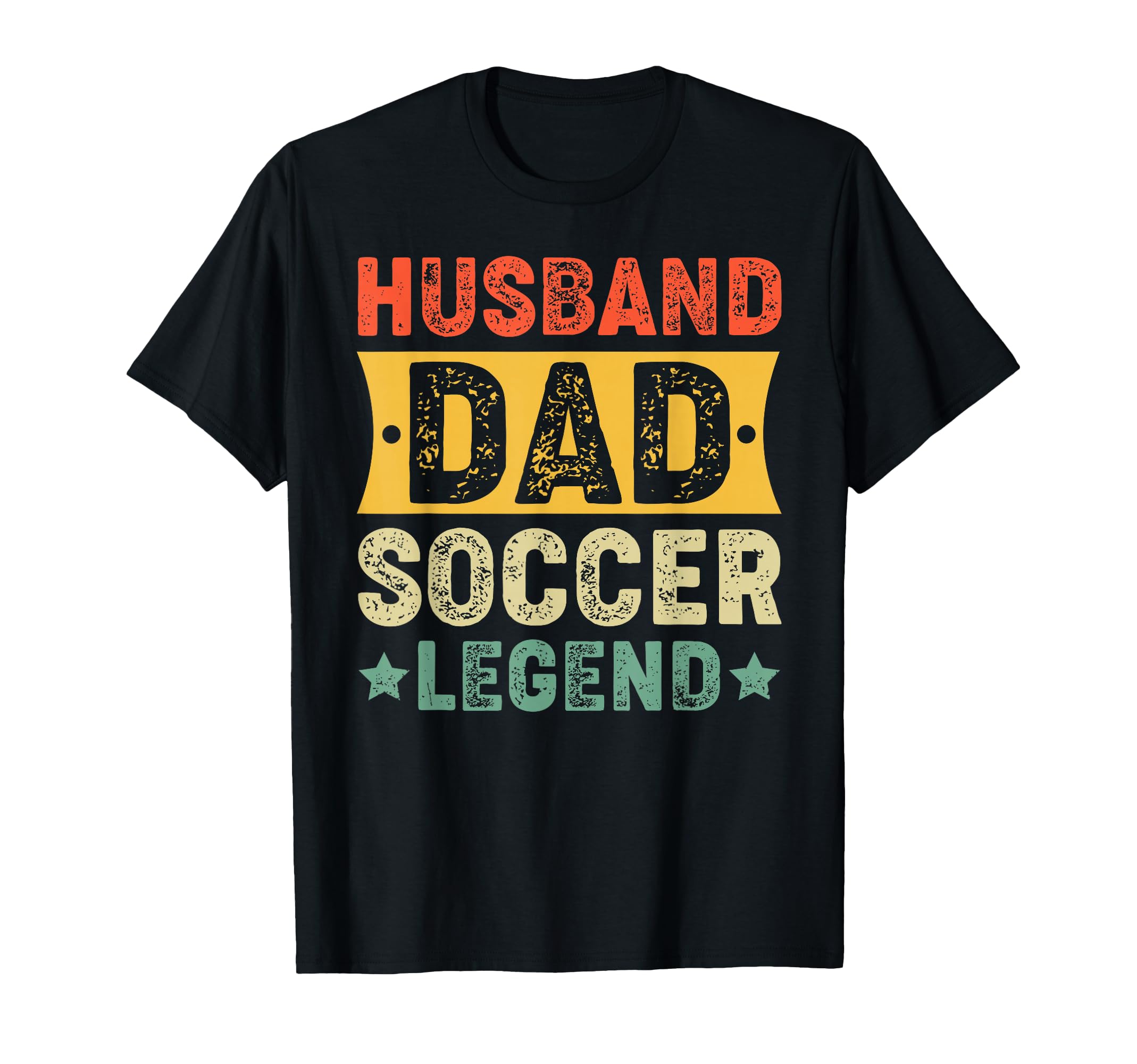 Husband Dad Soccer Legend Proud T-Shirt - Casual Everyday Wear for Adults - T-Shirt, Sweatshirt, Hoodie