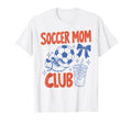 Funny Soccer Moms Club Coffee Lovers T-Shirt - Graphic Print Men Women - T-Shirt, Sweatshirt, Hoodie