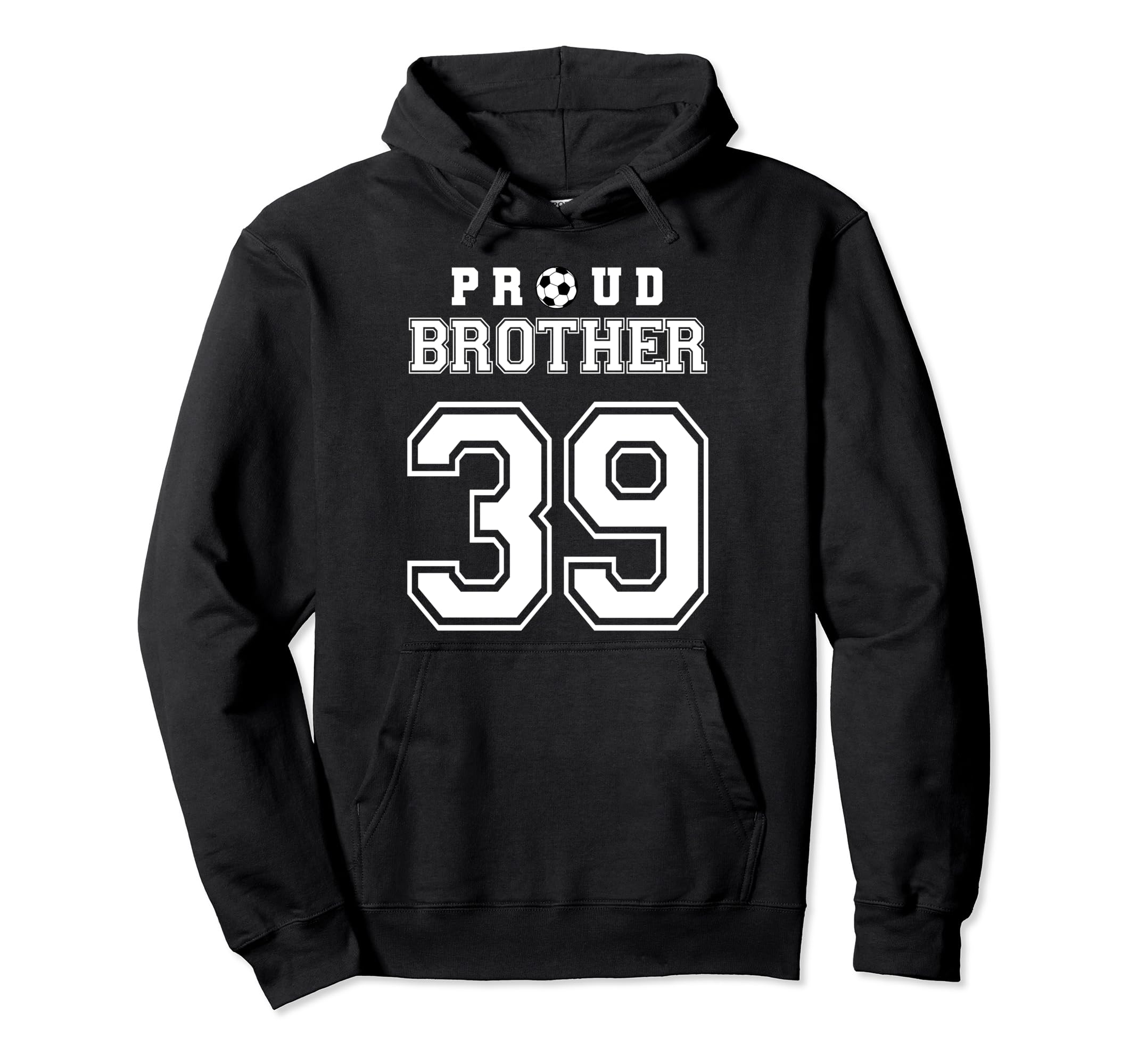 Number 39 Custom Proud Soccer Futbol Hoodie - Aesthetic Graphic for Adults - T-Shirt, Sweatshirt, Hoodie