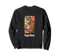 Papabear Father Son Daughter Partner Sweatshirt - Unique Graphic Unisex - T-Shirt, Sweatshirt, Hoodie
