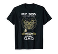 Proud Dad Army Veteran Son My Son T-Shirt - Custom Art Print for Adults - T-Shirt, Sweatshirt, Hoodie