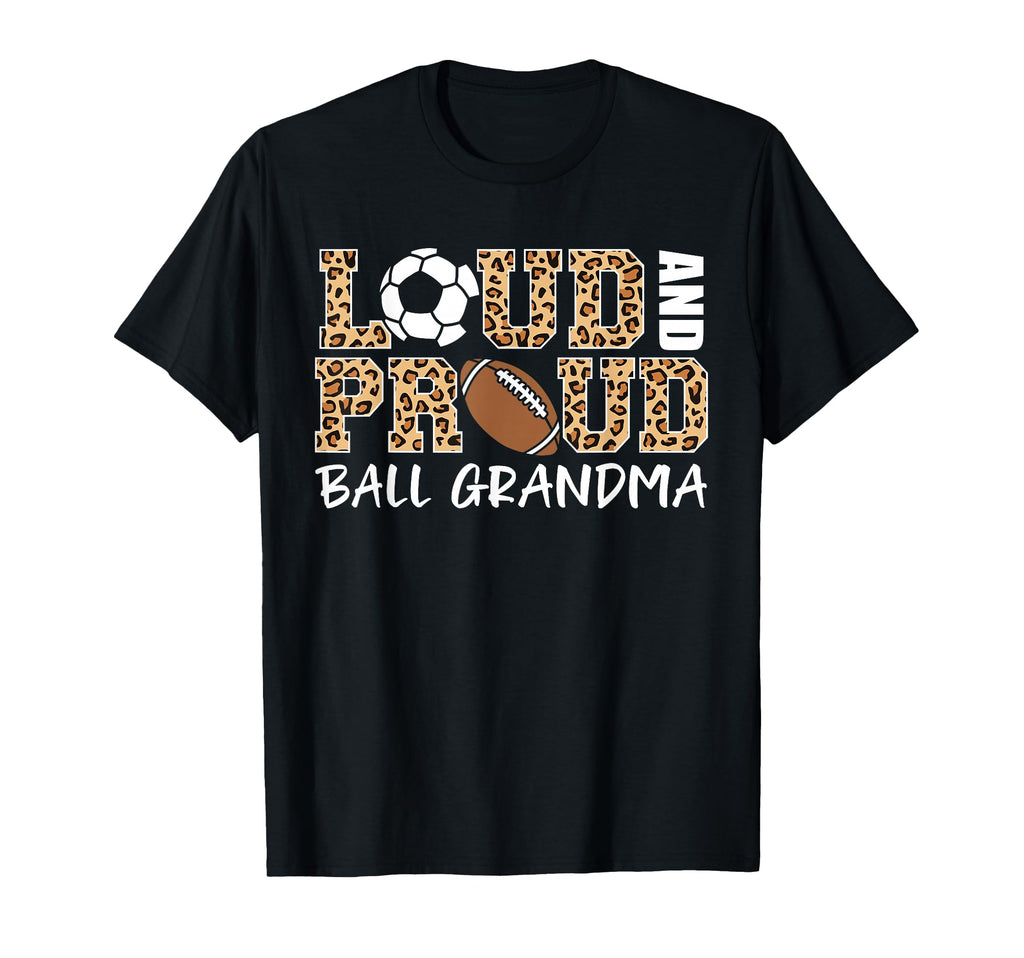 Loud And Proud Soccer Football T-Shirt - Minimalist Print for Adults - T-Shirt, Sweatshirt, Hoodie