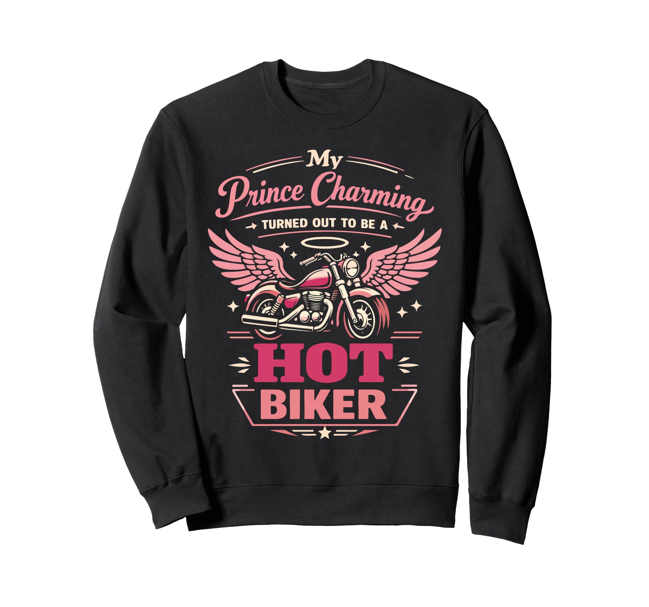 Motorcycle Biker Girlfriend My Sweatshirt - Casual Everyday Wear Unisex - T-Shirt, Sweatshirt, Hoodie