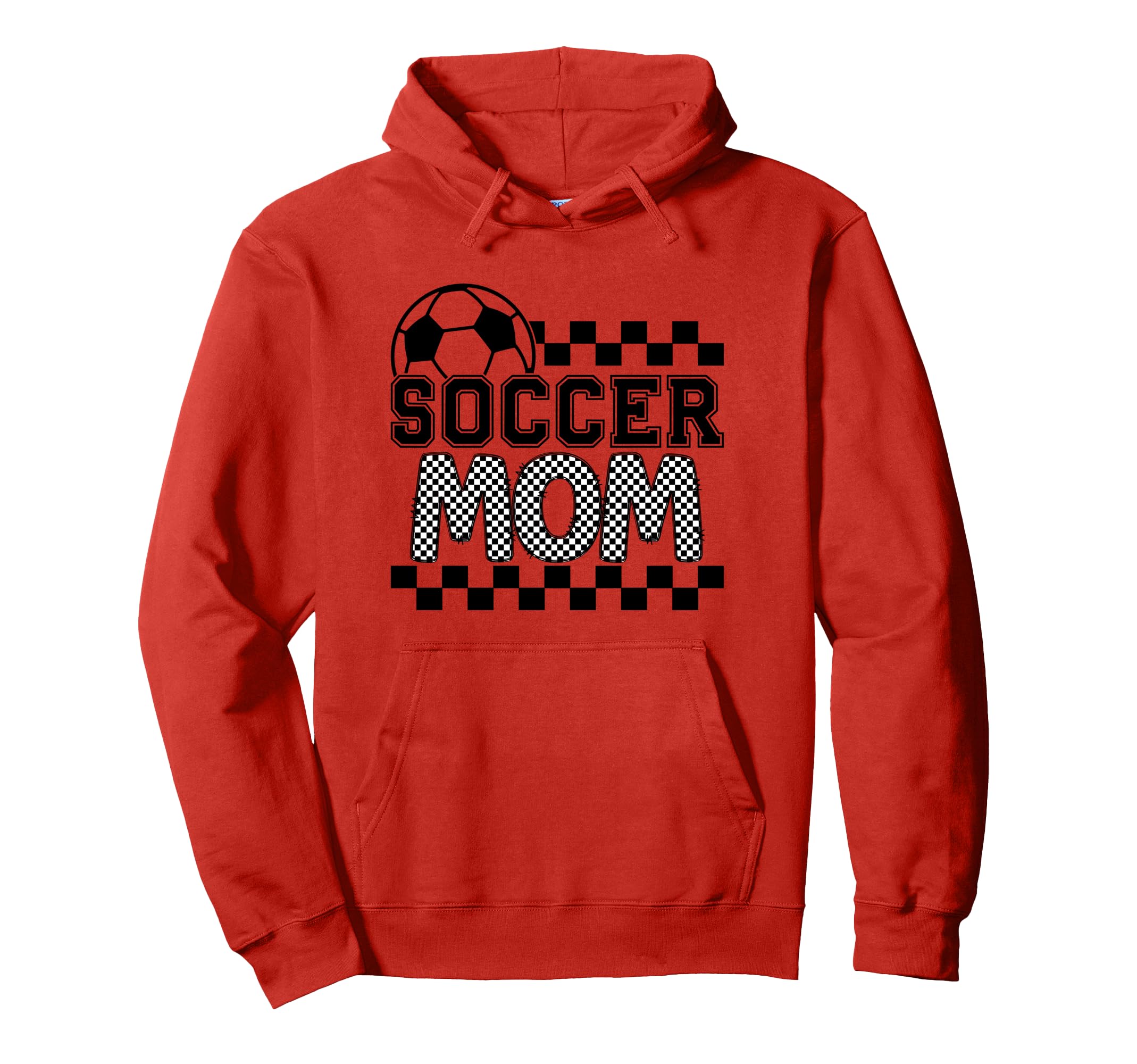 Soccer Mom Checker Checkered Hoodie - Streetwear Style Men Women - T-Shirt, Sweatshirt, Hoodie